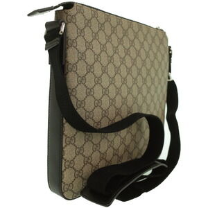 Gucci Shoulder Bag Crossbody Supreme Messenger GG Brown